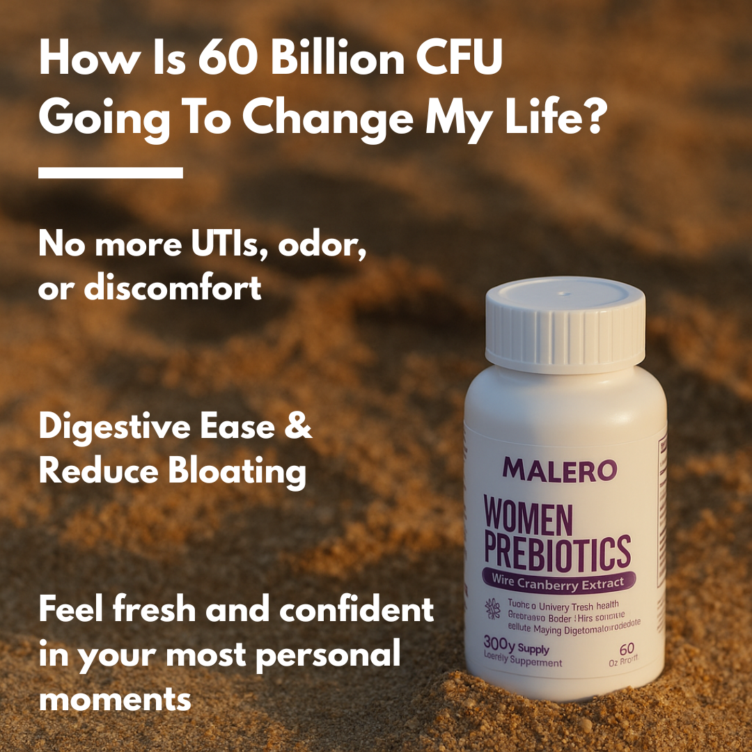 Proprietary Blend: 60 Billion CFU Women's Prebiotics