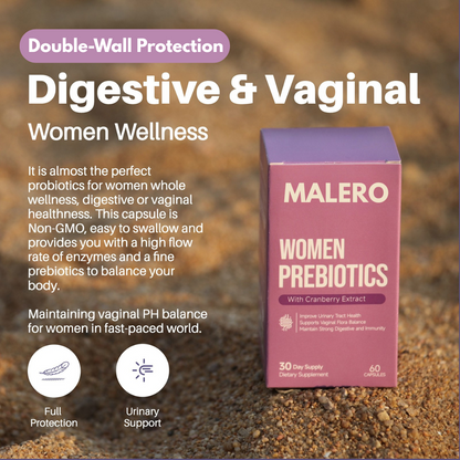 Proprietary Blend: 60 Billion CFU Women's Prebiotics