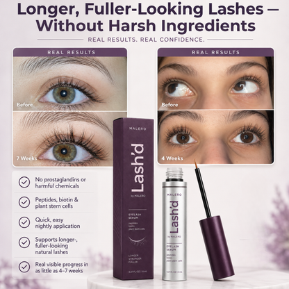 Lash'd™ Eyelash Growth Serum