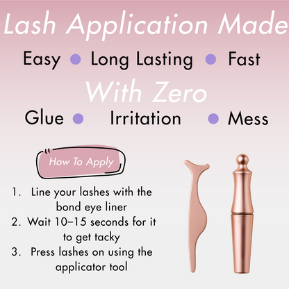 NatraLash - Soft & Natural Mink Eyelash Kit